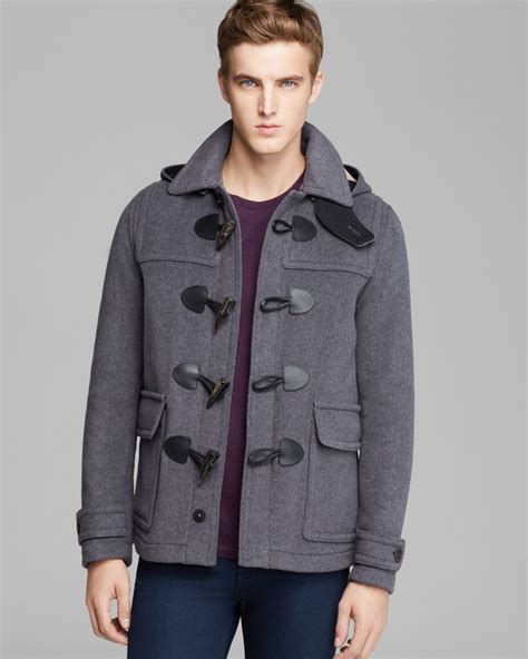 burberry brit toggle jacket|burberry men's coat outlet.